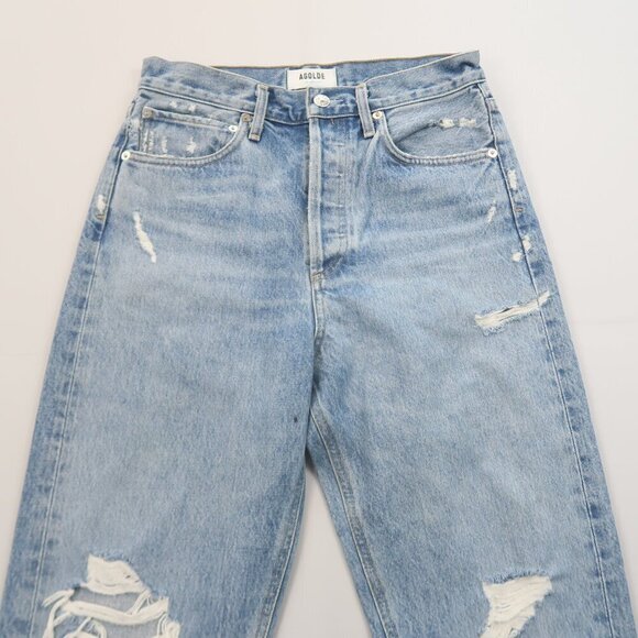 Agolde 90's Mid Rise Loose Fit in Fall Out Size 25 - Picture 5 of 14